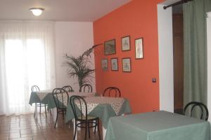 Restaurace v ubytování Villa Ruberto