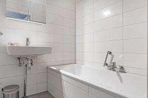 Koupelna v ubytování Hotel Iselmar
