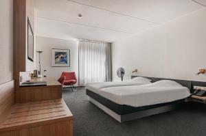 Postel nebo postele na pokoji v ubytování Hotel Iselmar