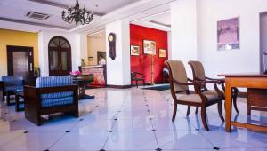 Setusvæði á Hotel Nippon Colombo