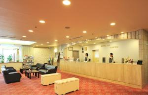 Vstupní hala nebo recepce v ubytování Niigata Toei Hotel