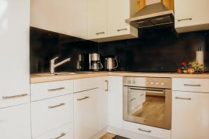 Kuchyň nebo kuchyňský kout v ubytování Ferienwohnung Greber Gertraud