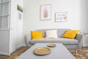 Część wypoczynkowa w obiekcie Apartamentos Las Musas de Cadiz