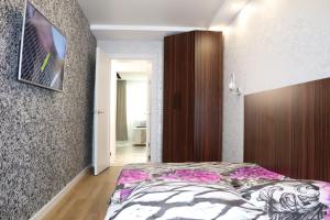 Posteľ alebo postele v izbe v ubytovaní New apartment 2019 near Botanic garden