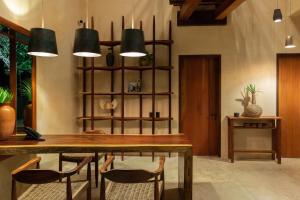 Posezení v ubytování Hotel Ma'xanab Tulum