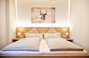 Postel nebo postele na pokoji v ubytování Appartements Rosenhof