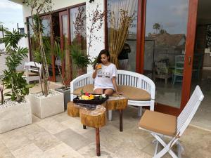 Patio nebo venkovní prostory v ubytování Villa Lotus 8