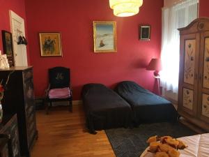 Posezení v ubytování Chambres Privatives Chez l'Habitant