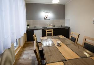 Kuchyňa alebo kuchynka v ubytovaní Apartamenty Pod Gondolą
