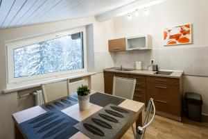 Kuchyňa alebo kuchynka v ubytovaní Apartamenty Pod Gondolą
