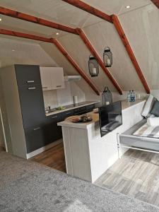 Una cocina o kitchenette en Apartments Margaretenhof