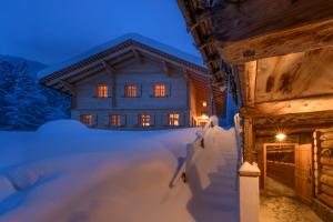 Chalet Berghaus Gauertal v zime