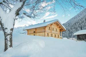 Chalet Berghaus Gauertal v zime