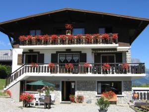 Balkón nebo terasa v ubytování CHALET VALLÉE BLANCHE