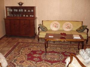 Posezení v ubytování Guest House Deda Lali