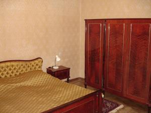 Postel nebo postele na pokoji v ubytování Guest House Deda Lali