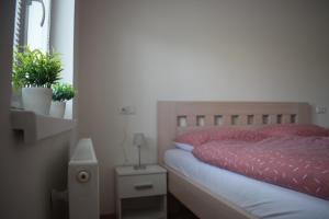 Posteľ alebo postele v izbe v ubytovaní Valentin
