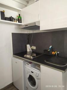 Kuchnia lub aneks kuchenny w obiekcie Apartamento muy cercano a playas y pueblo Puerto del Carmen