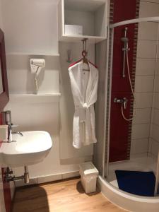 Bathroom sa Center Rooms Villach