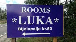 Certifikát, hodnocení, plakát nebo jiný dokument vystavený v ubytování Rooms Luka