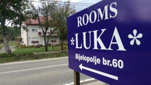 Certifikát, hodnocení, plakát nebo jiný dokument vystavený v ubytování Rooms Luka