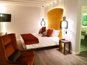 Posteľ alebo postele v izbe v ubytovaní Hotel Campo Marzio
