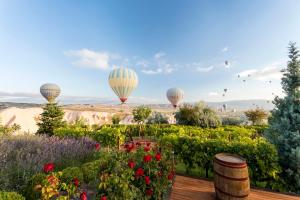 A garden outside Ariana Sustainable Luxury Lodge - Special Category - Cappadocia