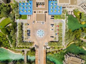 Uma vista aérea de Jumeirah Al Qasr Dubai