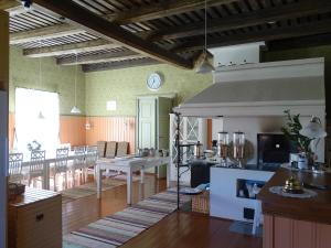 Posezení v ubytování B&B Savikon Kartano