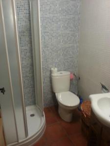 Kúpeľňa v ubytovaní Alojamientos Rurales Hurdes Altas