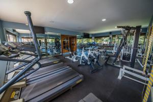 Fitness centrum a/nebo fitness zařízení v ubytování Dolphin Suites