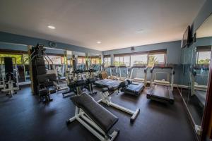 Fitness centrum a/nebo fitness zařízení v ubytování Dolphin Suites