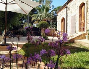 Jardín al aire libre en Villa San Lorenzo