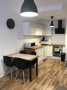 Η κουζίνα ή μικρή κουζίνα στο Apartament Stella Park