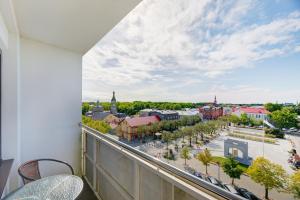 Balkón nebo terasa v ubytování Pärnu Hotel