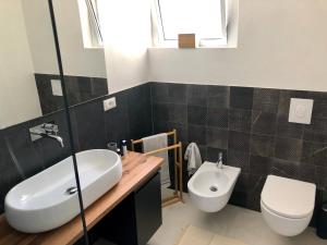 Kúpeľňa v ubytovaní Villa Matu’