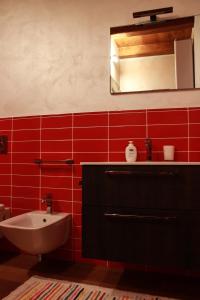 Koupelna v ubytování Residenza Tre Corone + 28 fotografií