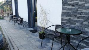 Patio nebo venkovní prostory v ubytování PENZION U BRÁZDŮ
