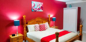 Krevet ili kreveti u jedinici u objektu New Kingston Guest Apartments @ Donhead