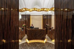 Vstupní hala nebo recepce v ubytování Hotel Gioberti