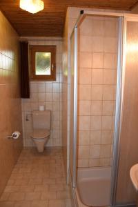 Kúpeľňa v ubytovaní Haus Lina