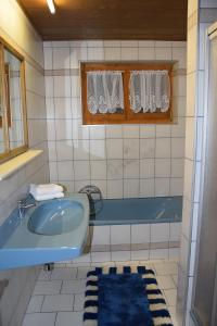 Kúpeľňa v ubytovaní Haus Lina