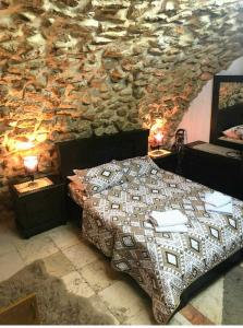 מיטה או מיטות בחדר ב-Jerusalem Old City room