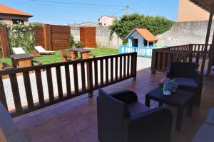 Balkón nebo terasa v ubytování Apartamentos La Playina