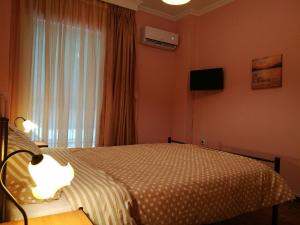 TV a/nebo společenská místnost v ubytování Platos Academy Apartment