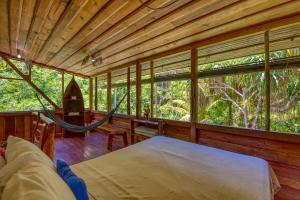 Zahrada ubytování Omega Tours Eco-Jungle Lodge