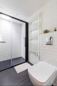 Koupelna v ubytování La Chambre du 20