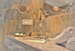 Koupelna v ubytování Hotel zum Bräu