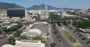 Letecký snímek ubytování Centro, Privado total, Metrô, rodoviária, Copacabana em 10 minutos, SmarTV