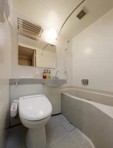 Koupelna v ubytování Keio Presso Inn Otemachi